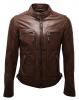 MAN LEATHER JACKET CODE: 01-M-STYLE-22 (COFFEE-BEAN)